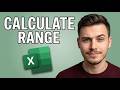 How To Calculate The Range In Excel [2026 Guide]