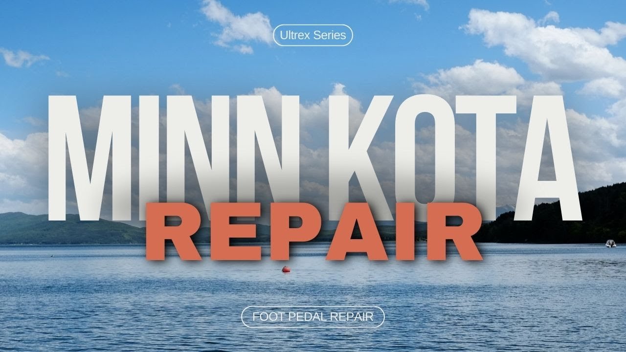 Minn Kota Ultrex FROZEN Foot Pedal Repair   4K