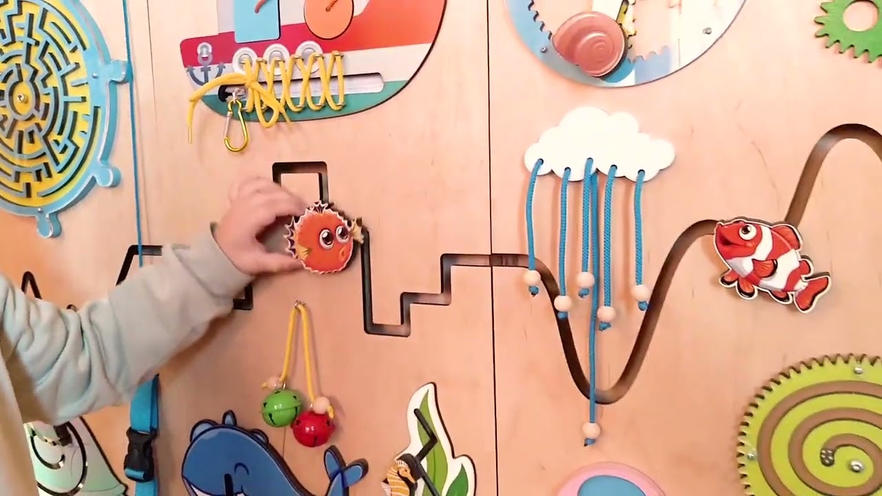 Busy Board Panel "Sea themed" | BumbleBeeSmart Store