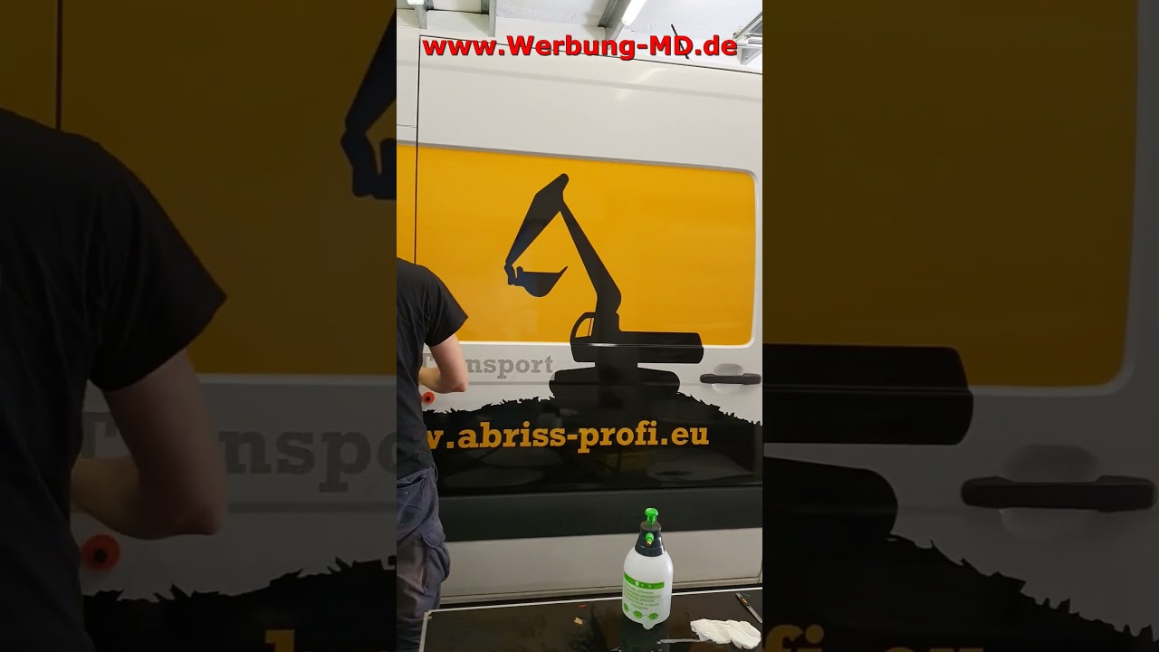 Transporter Beschriftung Magdeburg   Hohe Börde   Matthias Goldhammer   Werbung