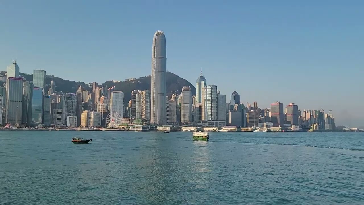 2026년 홍콩 빅토리아하버 Victoria Harbour in Hongkong