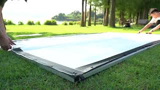 Screenpro Outdoor Portable Fast Fold Projection Screenhandbag Version Special Edition