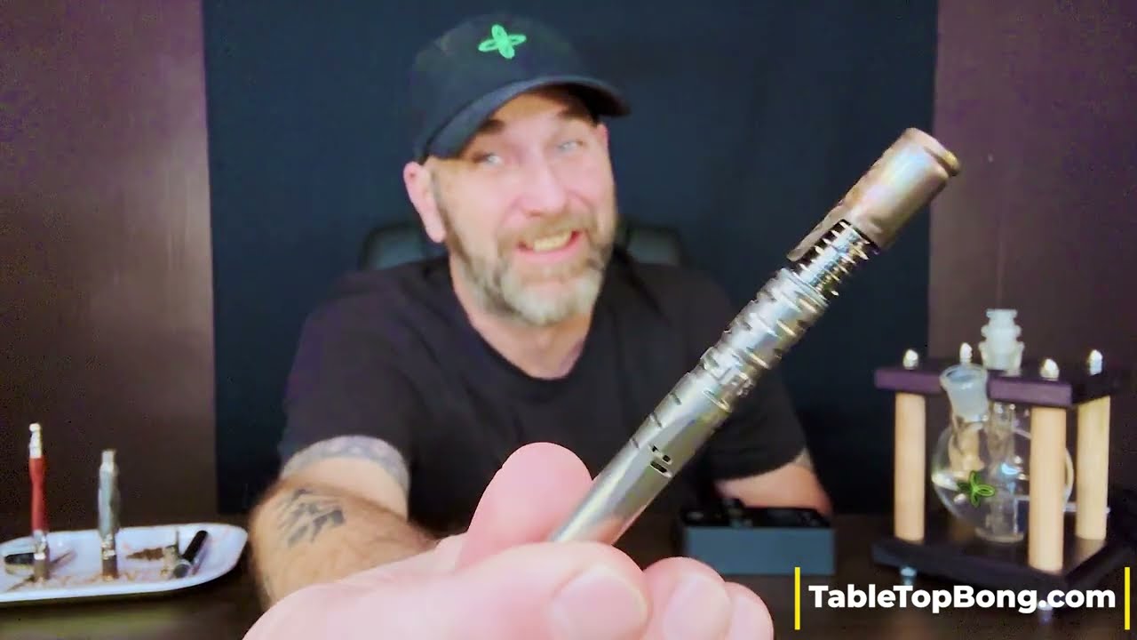 Simrell 9 Fin Titanium Tip for DynaVap - an honest look - Dynacoil tip too :)