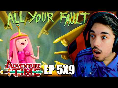 A CULPA É TODA SUA! / HORA DE AVENTURA EP 5X9 REACT
