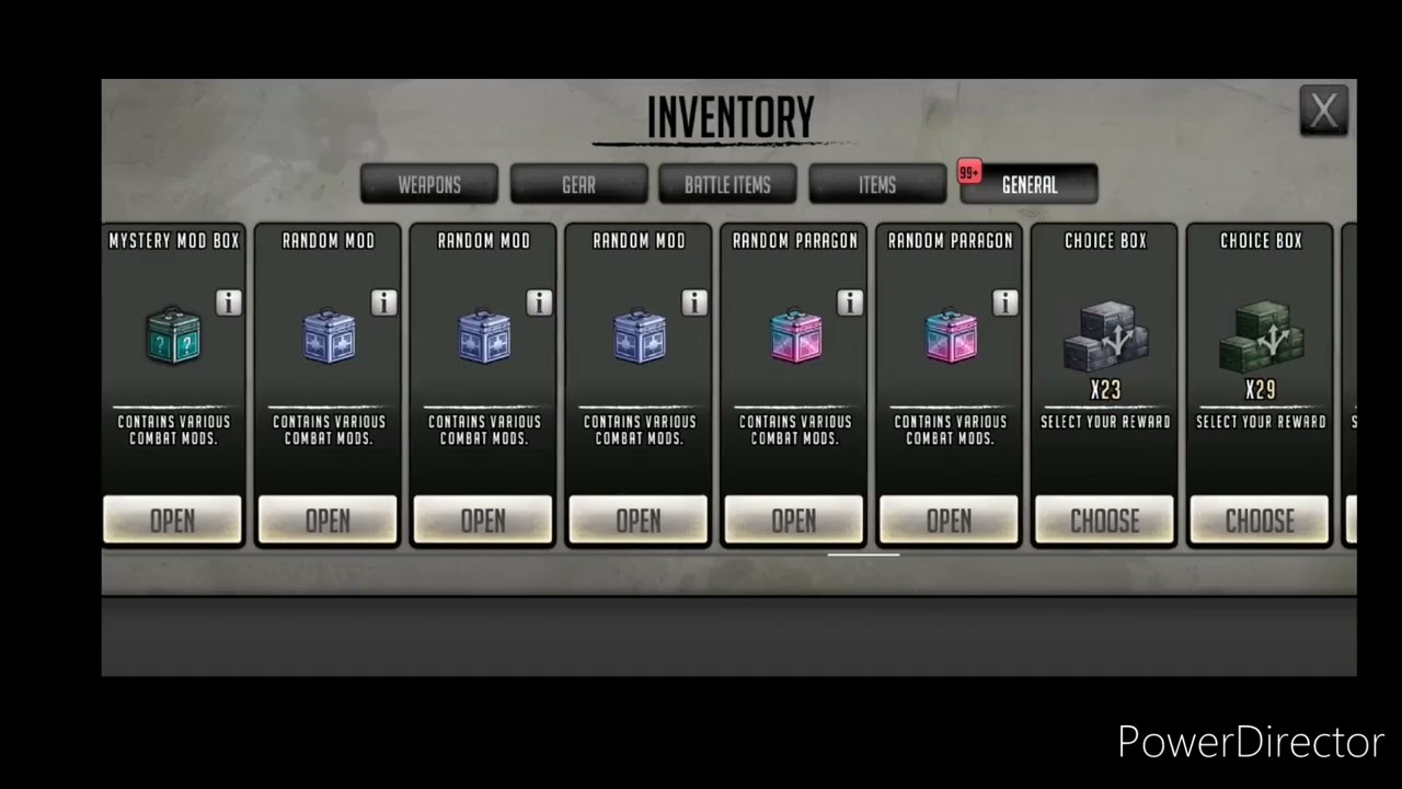 Opening up 3 plat mods and 2 paragon mods