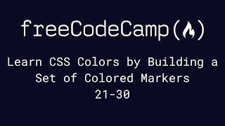 Celebrity freeCodeCamp - Learn CSS by Building a Set of Colored Markers (21-30) Profile
