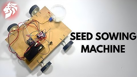 🚜 Seed Sowing Machine Project | Arduino Based Agriculture Innovation | Navi Mumbai College Project