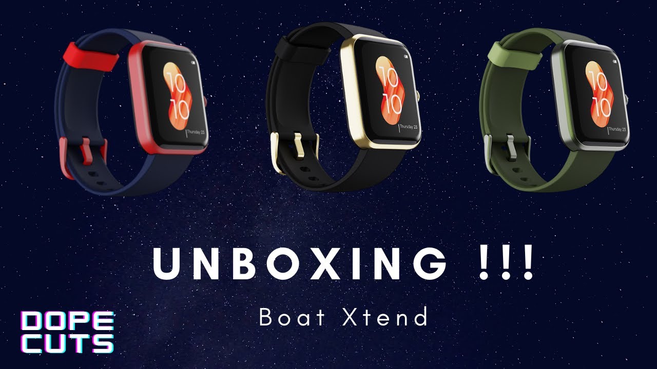 Boat Xtend | Smartwatch Unboxing