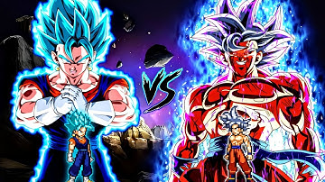 Vegito SSB V4 OP (New) VS Son Goku US MUI V3.5 OP in Jump Force Mugen
