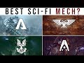 Which sci-fi MECH / TITAN is best? | Factions Compared: Halo, WH40k, Titanfall and Mass Effect