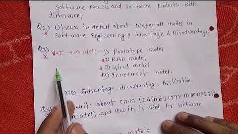 Software engineer[part-2] Most important Topic/Questions Rgpv CSE 4th semester in 2nd year .