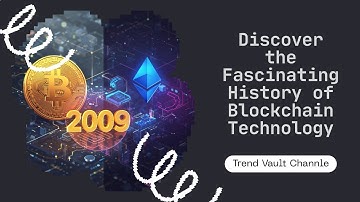 Blockchain Origins | Satoshi to Ethereum & the Future Ahead. [Trend Vault]