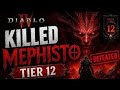 Diablo 4 Lord of Hatred | Mephisto Tier 12 vs. Warlock by gambid