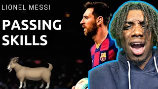 BASKETBALL FAN REACTS Lionel Messi - The Art of Passing - HD