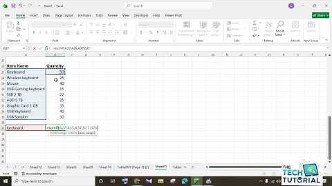 How to use sumif function in Excel 