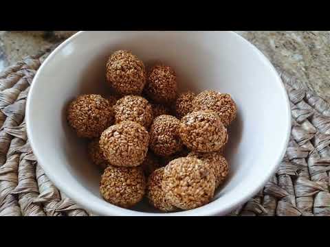 سمسمية بالدبس وصفة حلو بدون سكر مناسبة للرجيم ومرضى السكري 