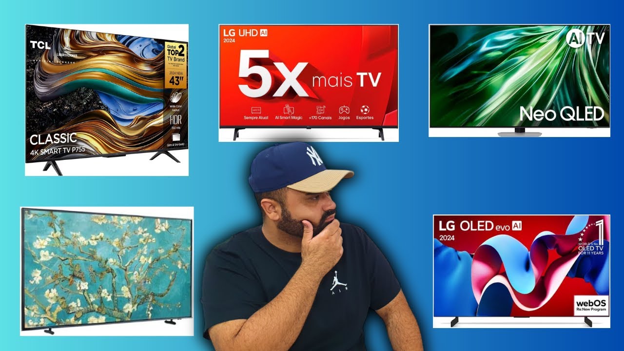 Top 5 Melhores TVs para Usar como MONITOR no seu SETUP! - YouTube