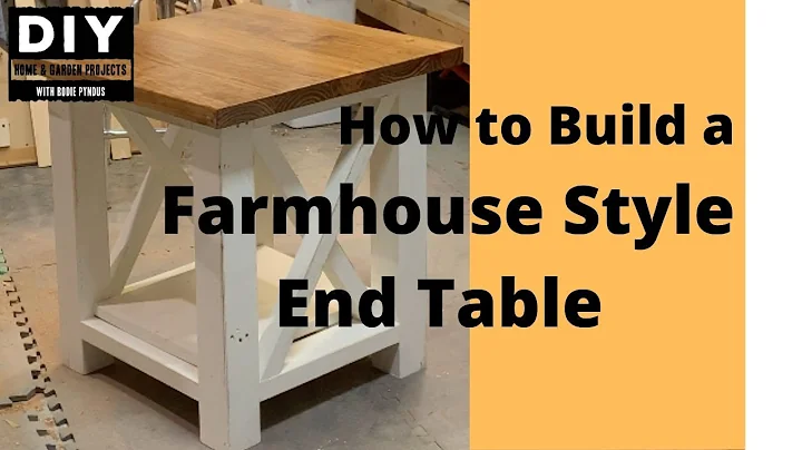 How to make a Farm House Style End Table