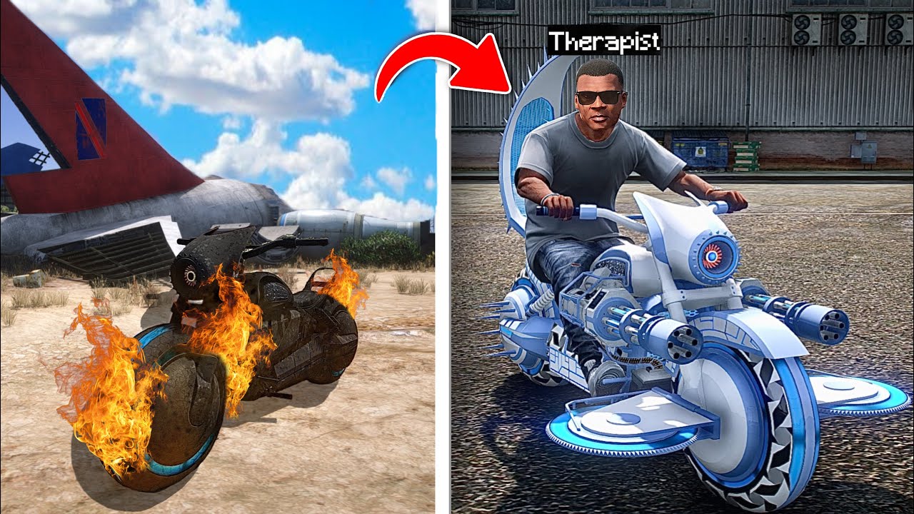 GTA 5 : Repairing The RAREST SUPER BIKES !! GAME THERAPIST