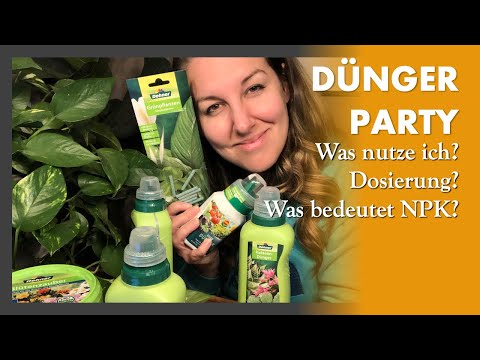 NPK Dünger - was steckt drin? Wann benutzt man welchen Dünger? Übersicht über die Dehner Dünger