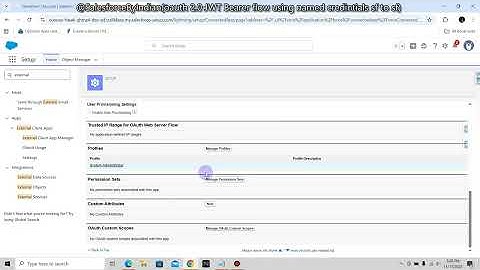 Salesforce OAUTH 2.0 JWT Bearer flow using named credentials to access RESTresource in server(sf2sf)