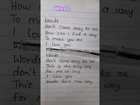 words song by F.R David #words #frdavid #shorts #songlyrics