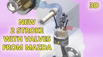 New 2 Stroke with valves from Mazda will blow your mind 🤯