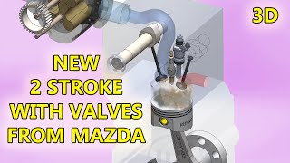 New 2 Stroke with valves from Mazda will blow your mind