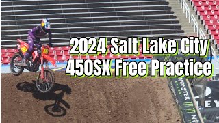2024 Salt Lake City 450 SX Free Practice by Joeman25 8,129 views 3 weeks ago 2 minutes, 38 seconds