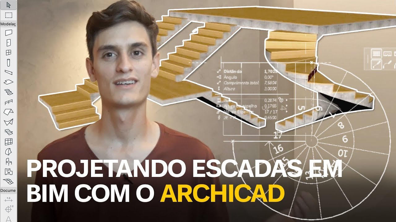 Como projetar uma escada com modelo BIM para baixar - BibLus