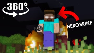 Steve is summoning Herobrine in Minecraft...