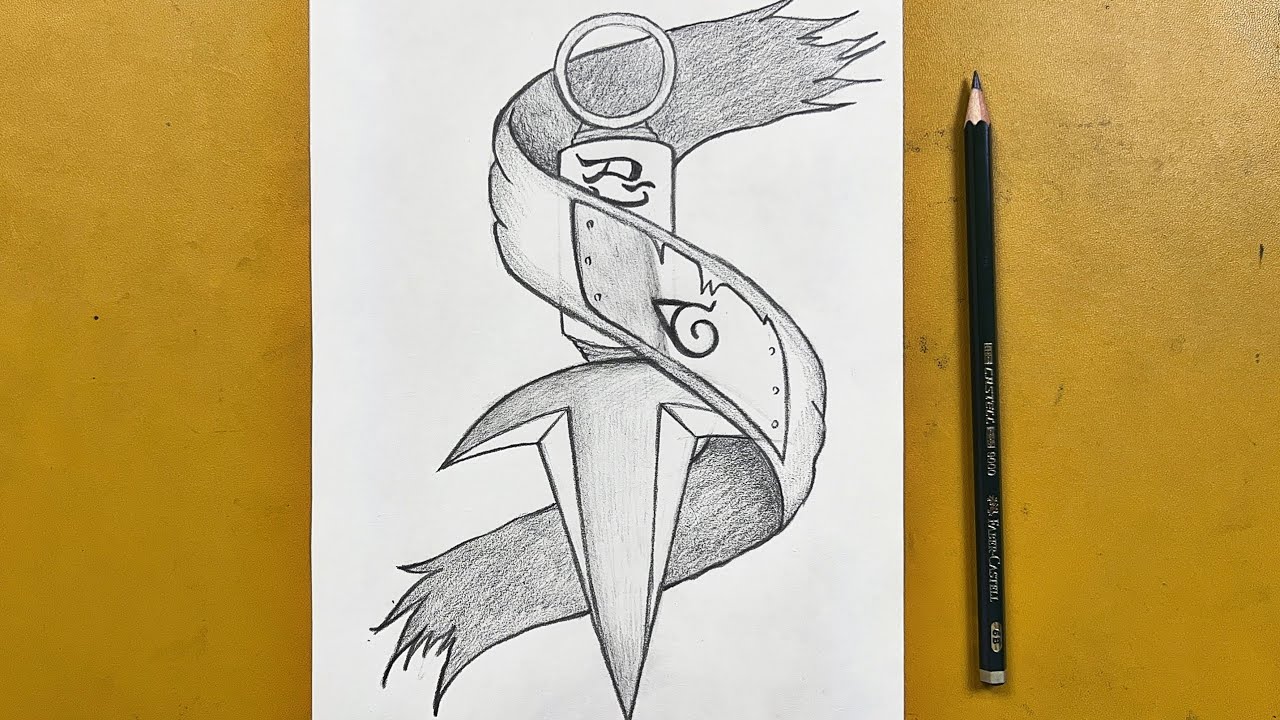 kunai minato - Desenho de ruanforcag - Gartic