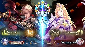 Albert against Eris in Shadowverse World Beyond