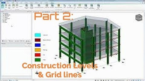 How to create Gridlines and Construction Levels in Tekla Structural Designer