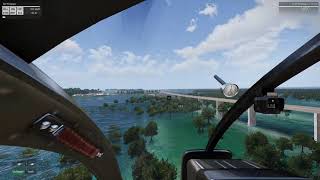FaceTrackNoIR in Arma 3 over the Florida Keys