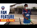 DC Fan Cam | Akash and Faraz Skipping Freestyle