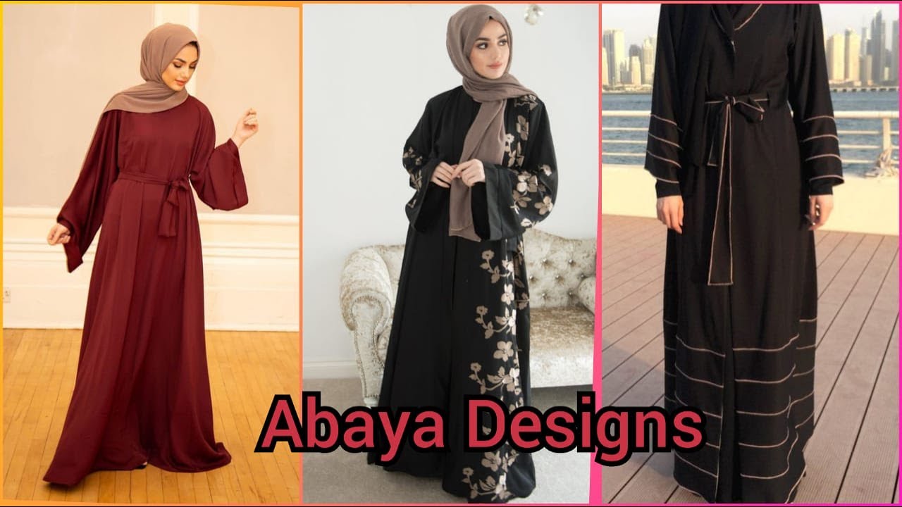 beautiful modern abayas