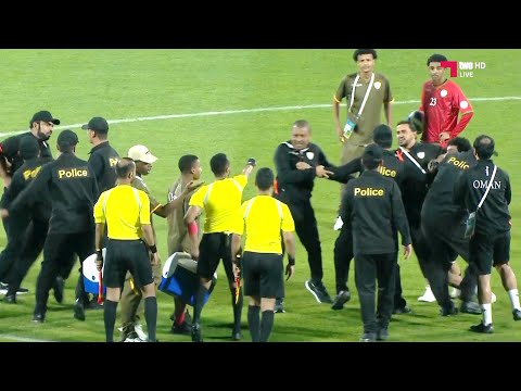 ملخص مباراة اليمن و عمان إثارة وحالات طرد وأحداث مؤسفة نصف نهائي كأس الخليج للشباب 7 9 2025