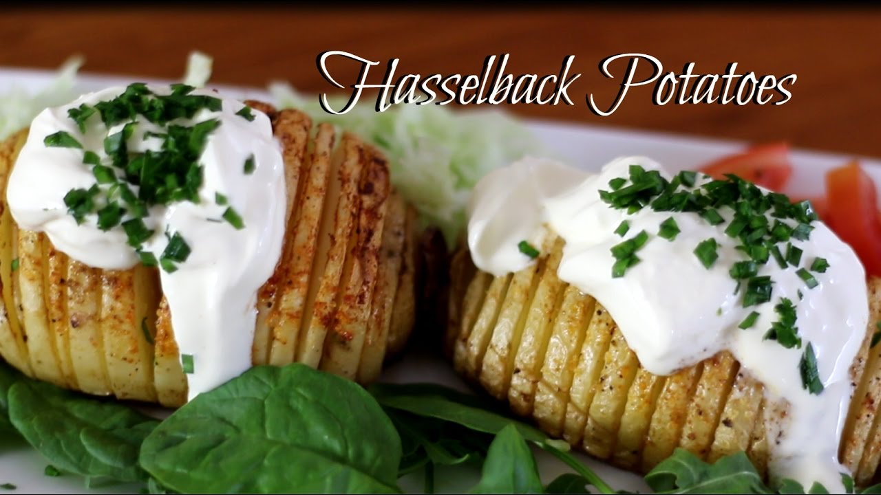 Hasselback Potato Recipe _ How to make Hasselback Potato - YouTube