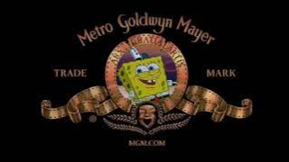 SpongeBob in the MGM logo