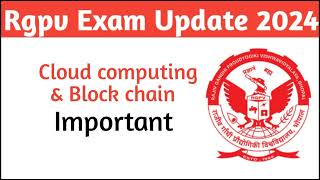 Cloud Computing and Block Chain Important Questions