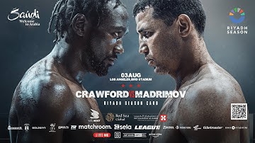 Riyadh Season Card feat. Crawford vs. Madrimov | Official Trailer