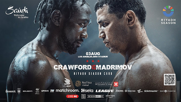 Riyadh Season Card feat. Crawford vs. Madrimov | Official Trailer