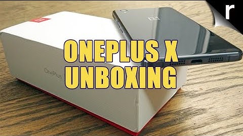 OnePlus X Unboxing and First Impressions