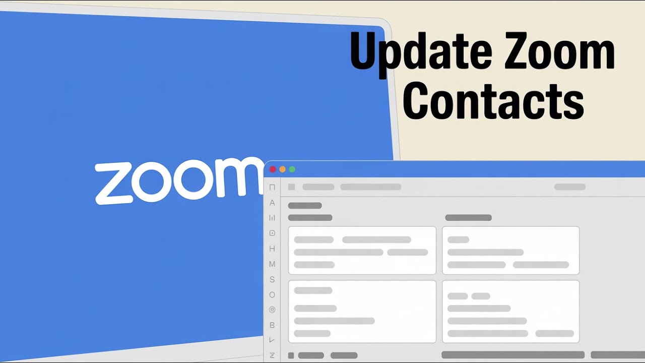 Контакты в Zoom: как редактировать и обновлять контакты (2026)