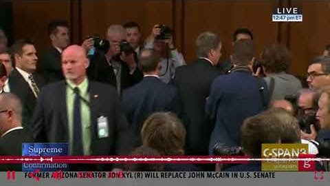 Brett Kavanaugh refuses to shake the hand of a Parkland victim