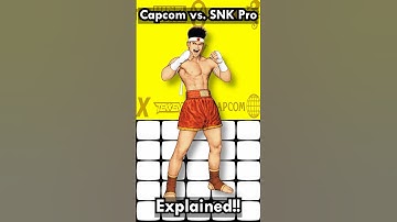 Capcom vs. SNK Pro Explained!!