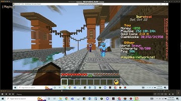 PuppyFundy Fly hacking in PvP(Survival Pikanetwork)