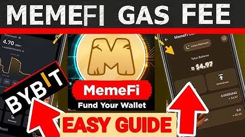 How To Buy Memefi Gas Fee On Bybit - Easiest Step By Step Guide To Fund Your Memefi Airdrop Wallet