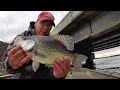 Secrets For Crappie Fishing Bridges! MONSTER CRAPPIE!!!